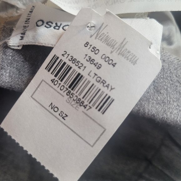 NEW Mirella Cavorso SAMPLE impeccable 100% wool silky pants Est. Sz L-XL - Picture 8 of 13